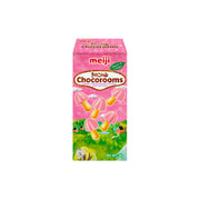 Meiji Chocorooms Strawberry Chocolate Flavoured Confectionery with Crispy Cracker 36g