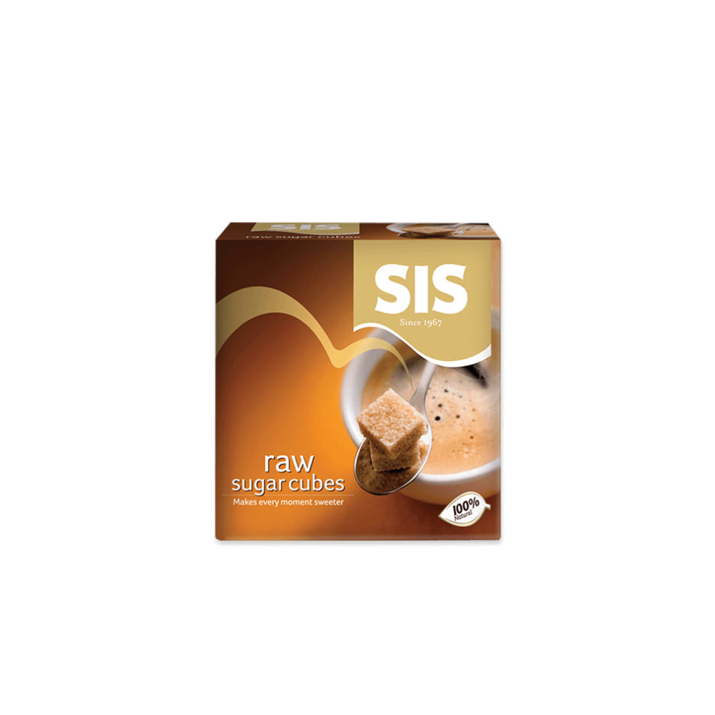 SIS Raw Cube Sugar 454G