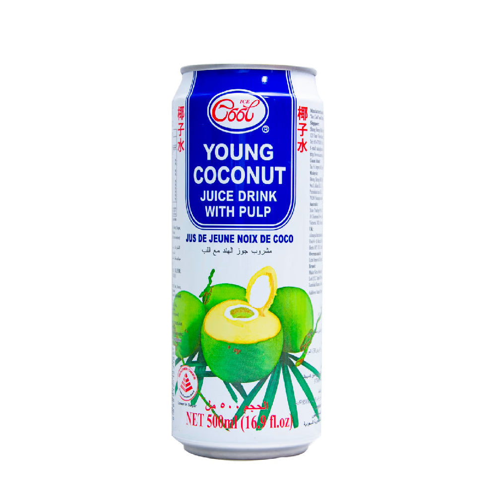 Ice Cool Coconut Juice Can 500ml