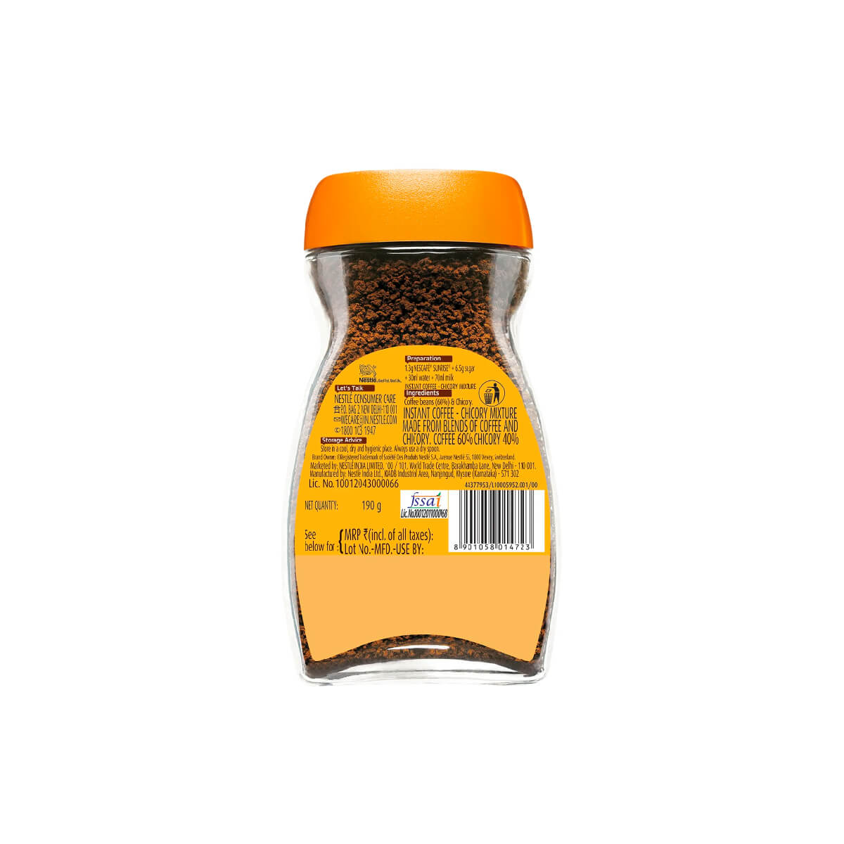 Nescafe Srunrise Dawn Jar 190gm