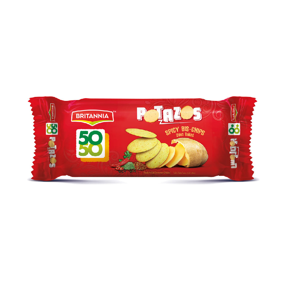 Britannia Potazos Spicy Biscuit 100gm