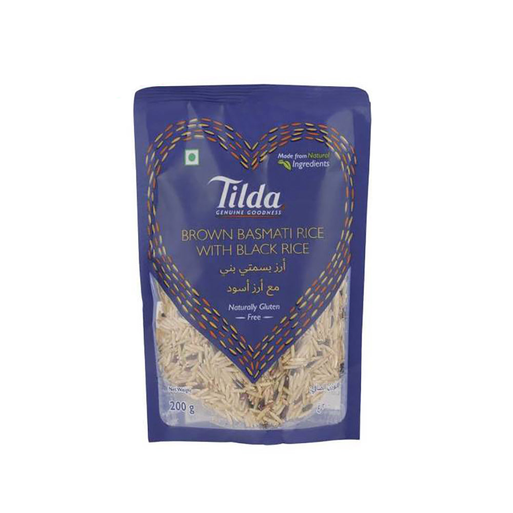 Tilda Brown Basmati w/ Black Rice 200G