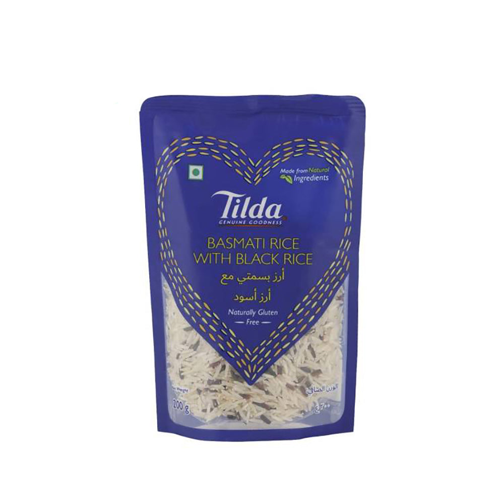 Tilda Basmati With Black Rice 200G