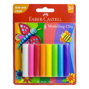 Faber-Castell Modelling Clay 100Gm (8X12.5Gm)
