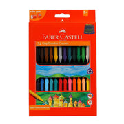 Faber-Castell Grip Plastic Crayons 24 Colors 90Mm
