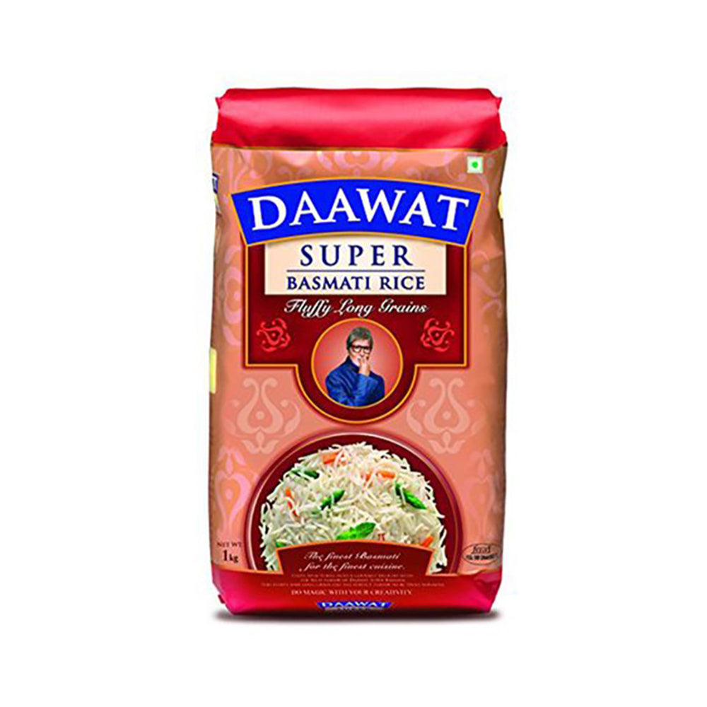 Daawat White Indian Basmati Rice 1kg