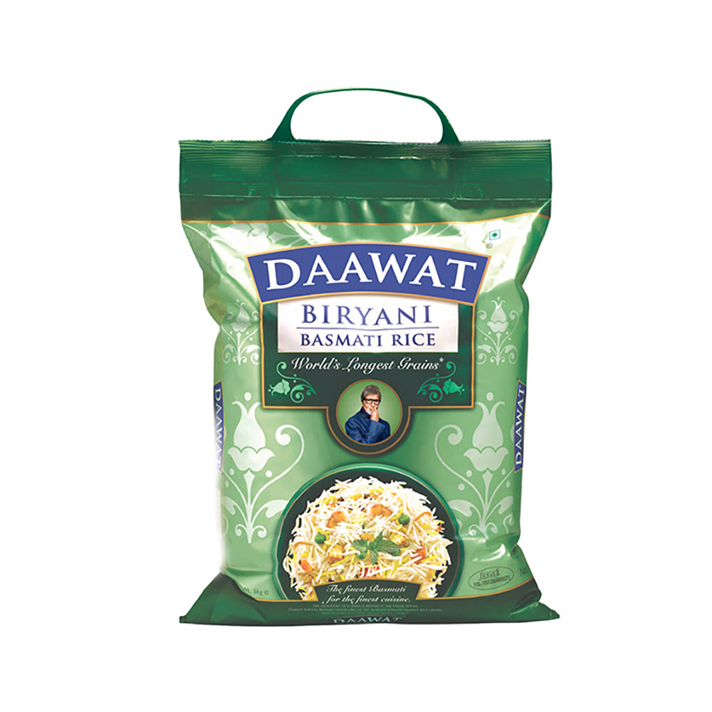 Daawat Extra Long Grain White Basmati Rice 5kg