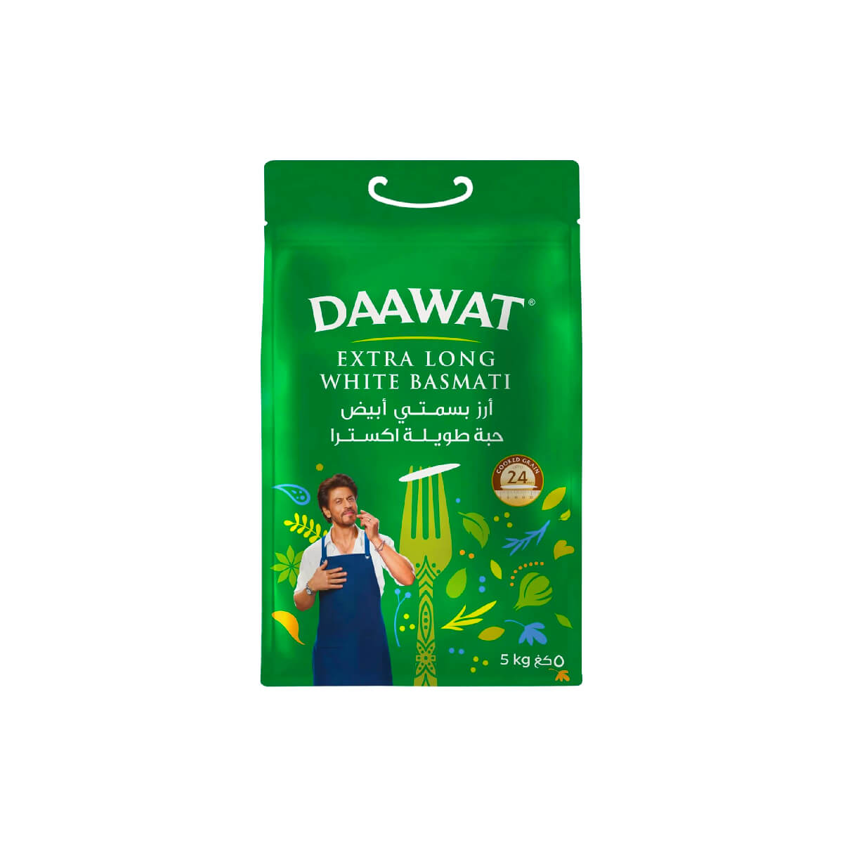 Daawat Extra Long Grain White Basmati Rice 5kg