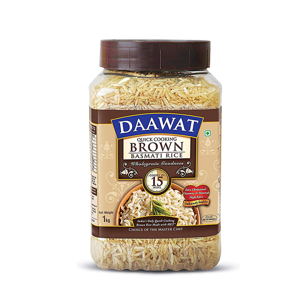 Daawat Fast Cooking Brown Rice 1kg