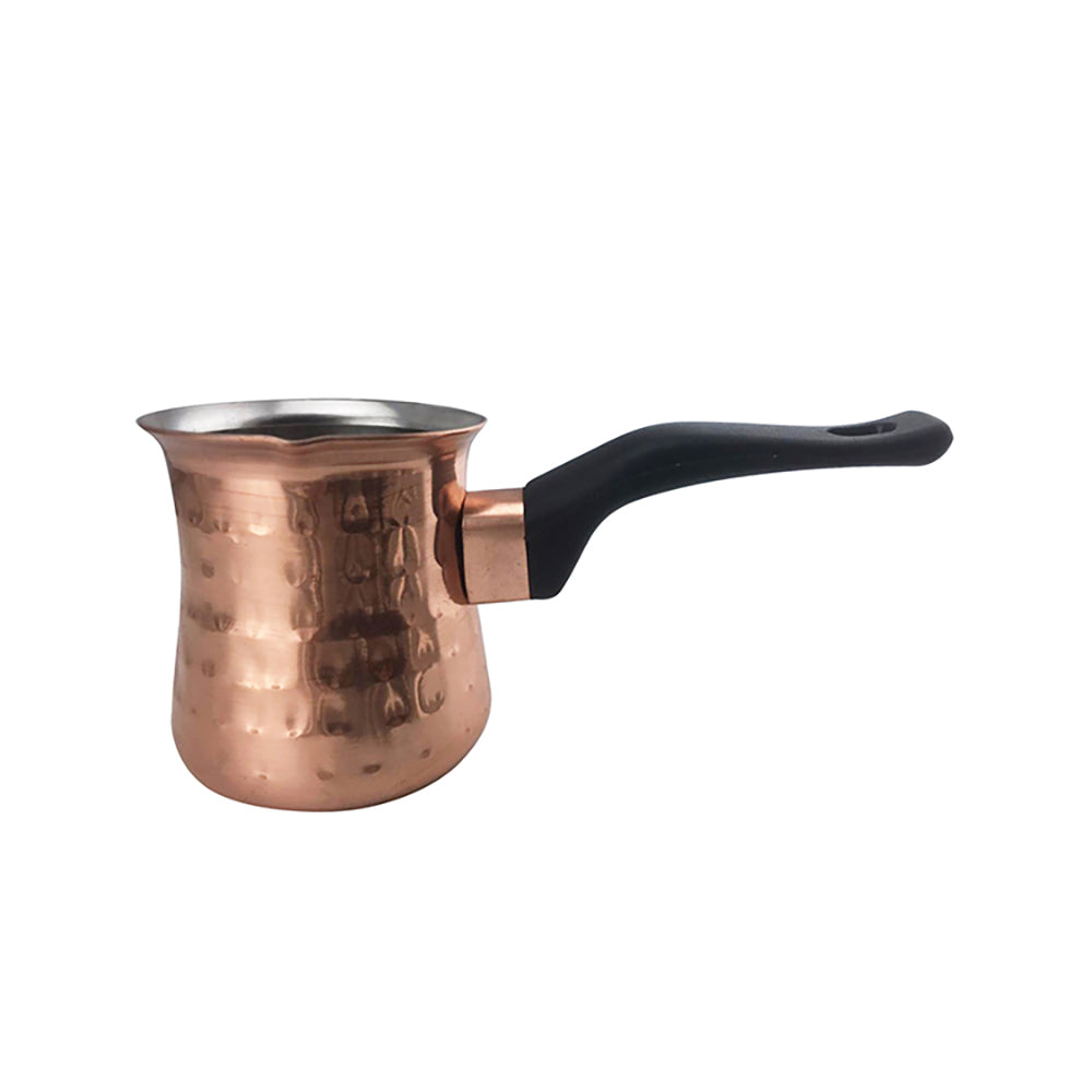 Chef Inox Stainless Steel Coffee Warmer Hamered Rose Gold 400ml