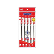Cello Finegrip Ball Pen 0.7Mm Blister Of 5Pc Red