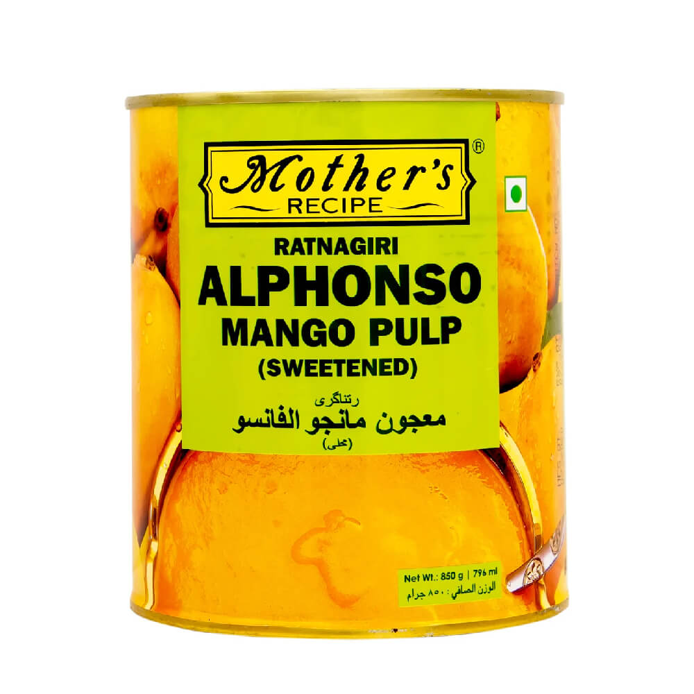 Mother's Recipe Alphonso Mango Pulp 850G