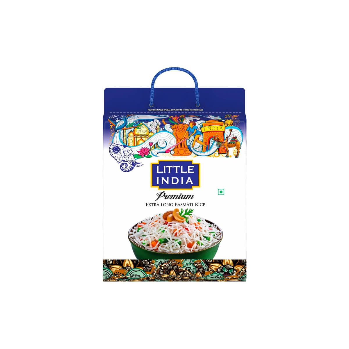 Little India Premium Extra Long Basmati Rice 5kg