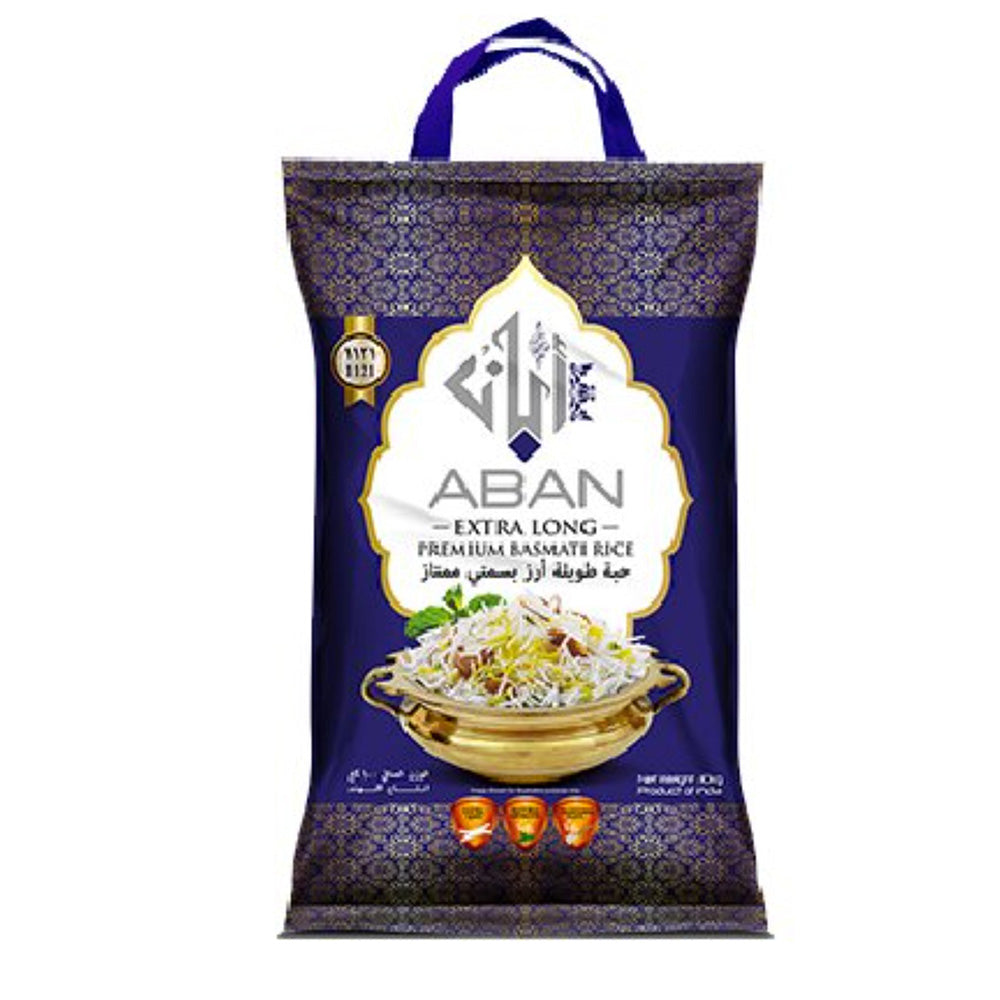 Aban Extra Long Premium Basmati Rice 10kg