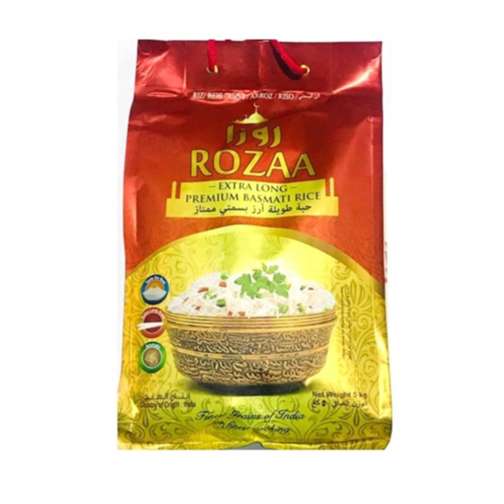 Rozaa Extra Long Premium Basmati Rice 5kg