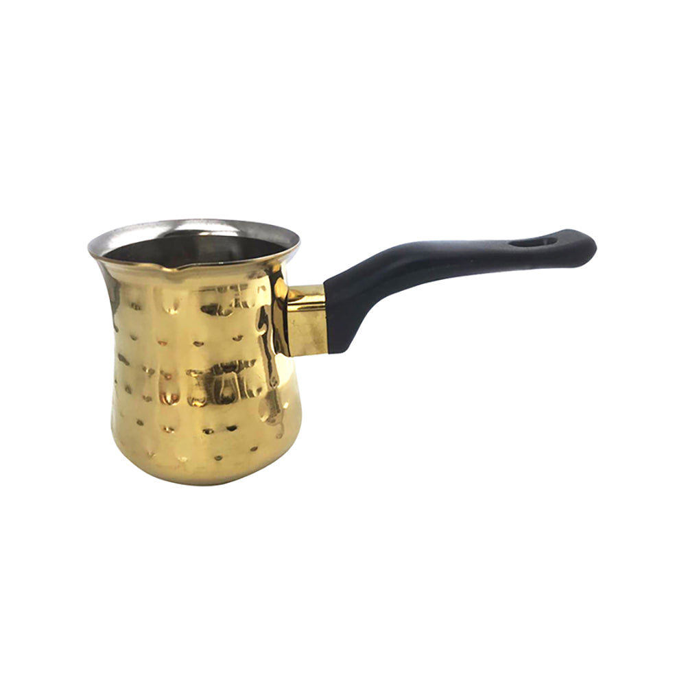 Chef Inox Stainless Steel Coffee Warmer Hamered Gold 400ml