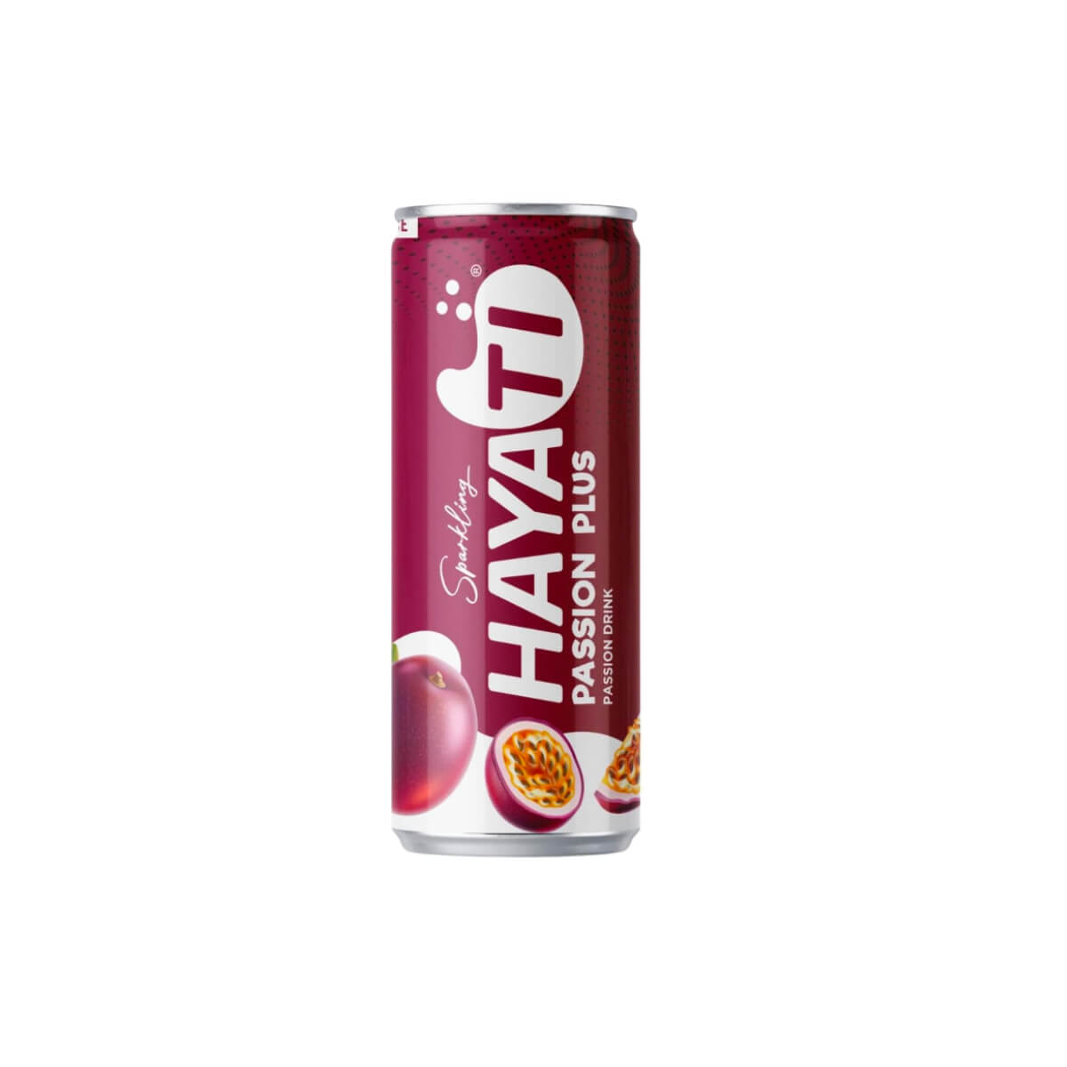Hayati Sparkling Passion Plus Carbonated Soft Drink 250ml