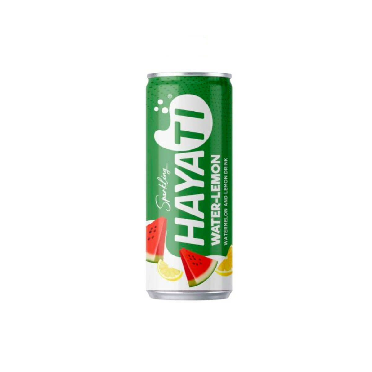 Hayati Water Lemon Sparkling Fruit Soft Drink 250Ml