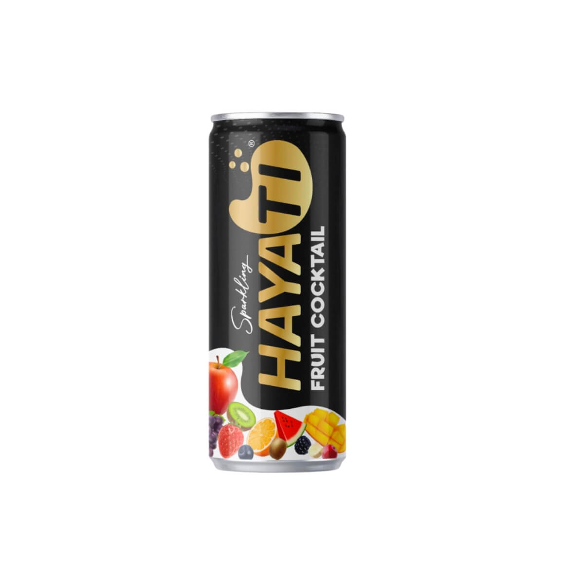Hayati Sparkling Fruit Cocktail Carbonated Soft Drink 250ml
