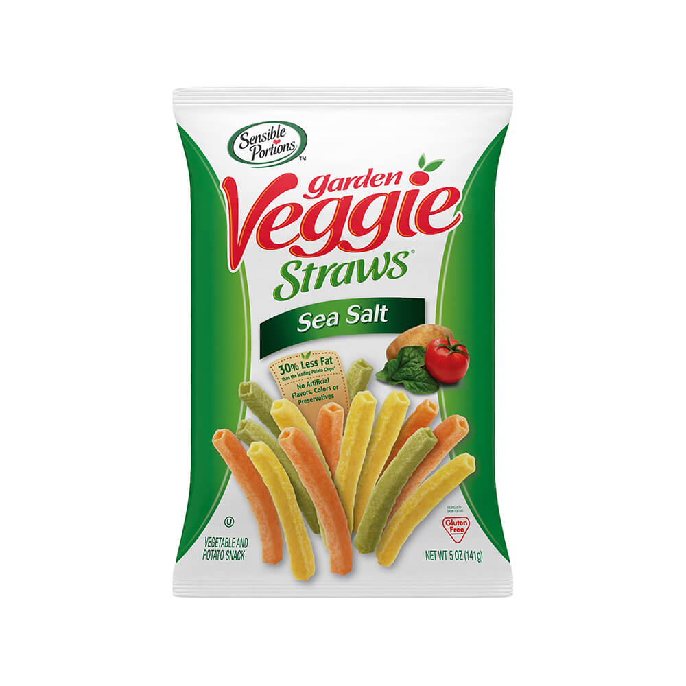 SP Garden Veggie Straws Sea Salt 120G