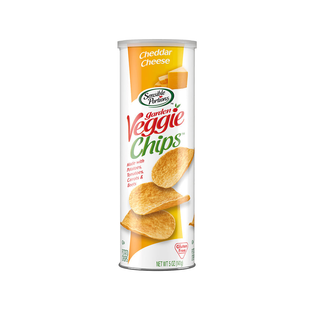 Sensible Portion Cheddar Cheese Chips Can 141G
