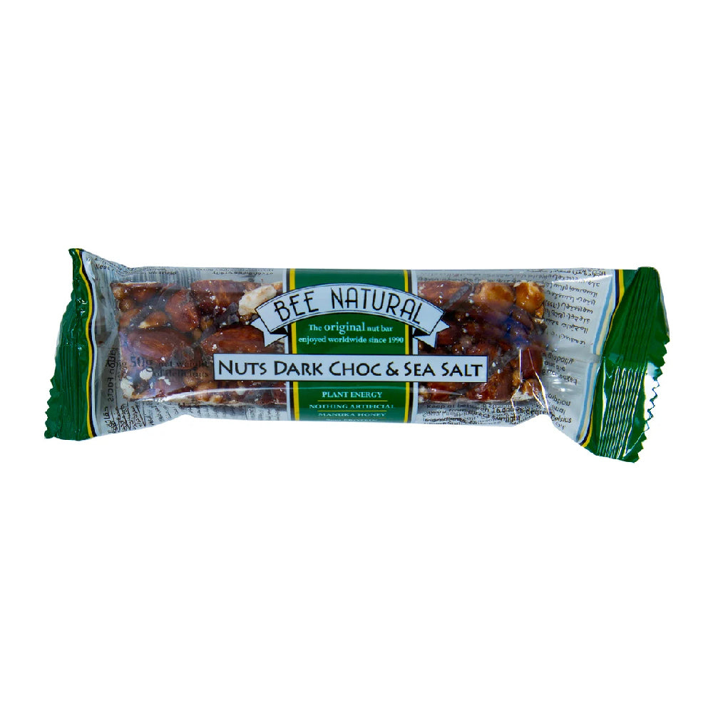 Be Natural Nut Dark Choc & Sea Salt 50gm