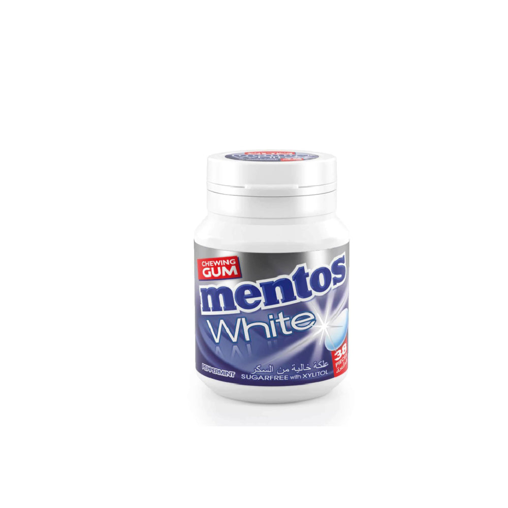 Mentos Gum Btl Peppermint 38Pc