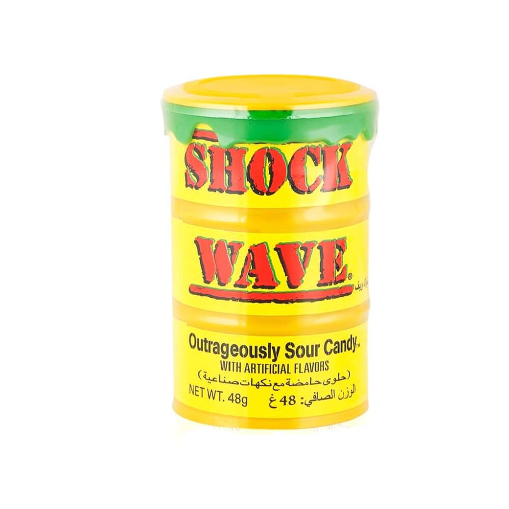 Shock Wave Drum Outrageously Sour Candy 48gm