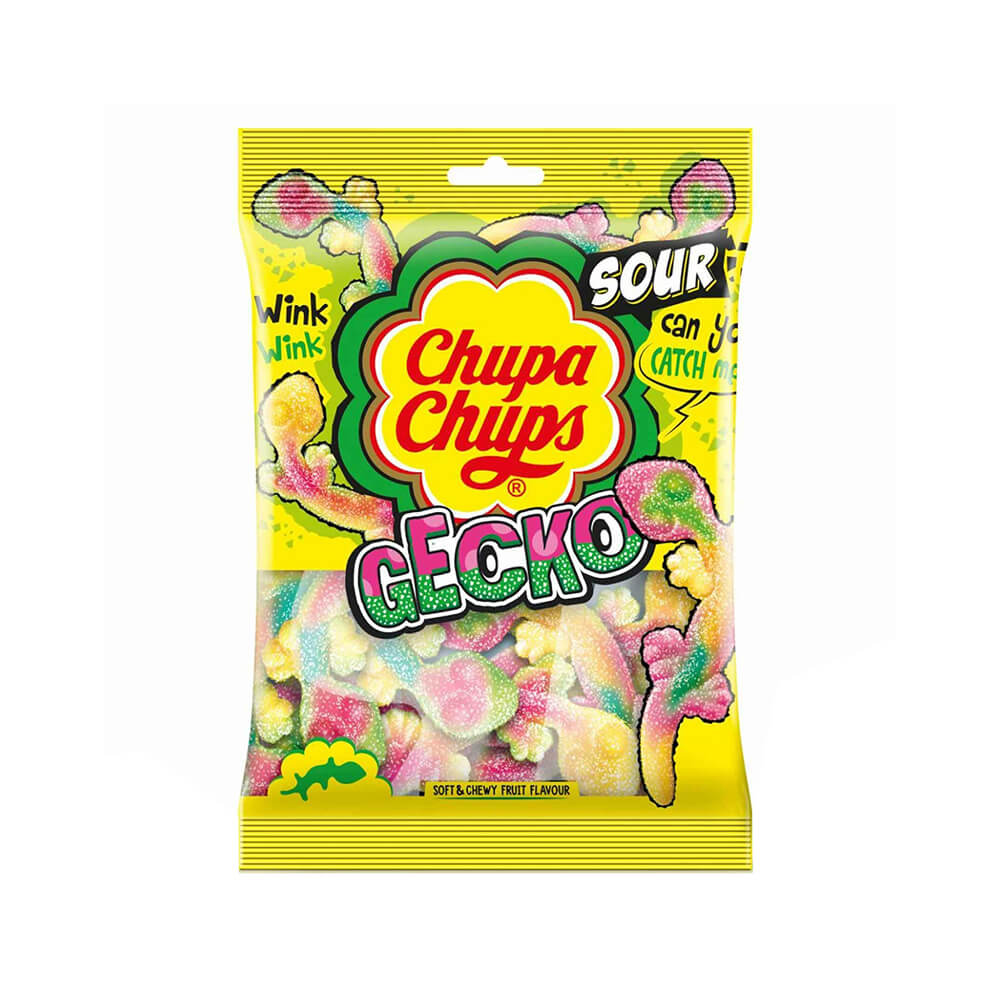 Chupa Chups Sour Gecko 160G