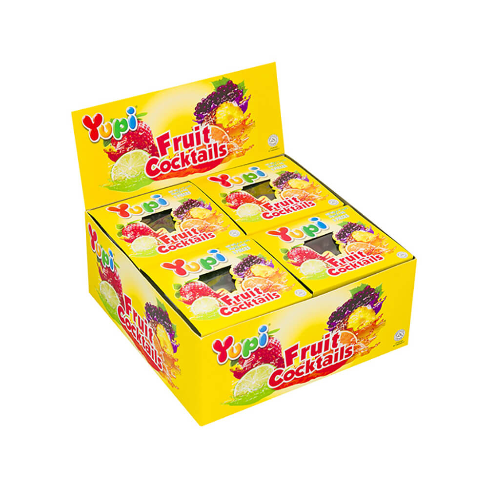 Yupi Gummy Fruit Cocktails 32Gx24