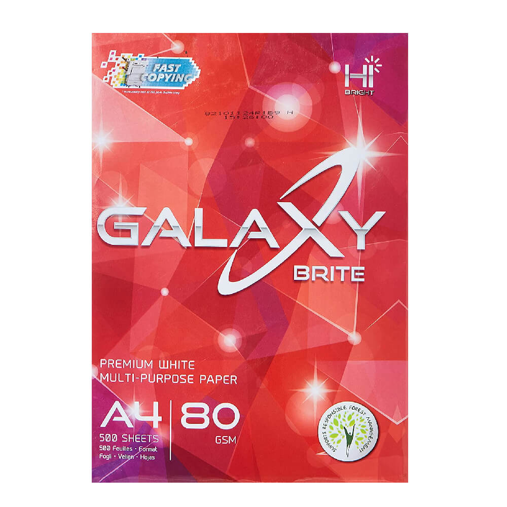 Galaxy Photo Copy Paper A4 80Gsm 500 Sheet