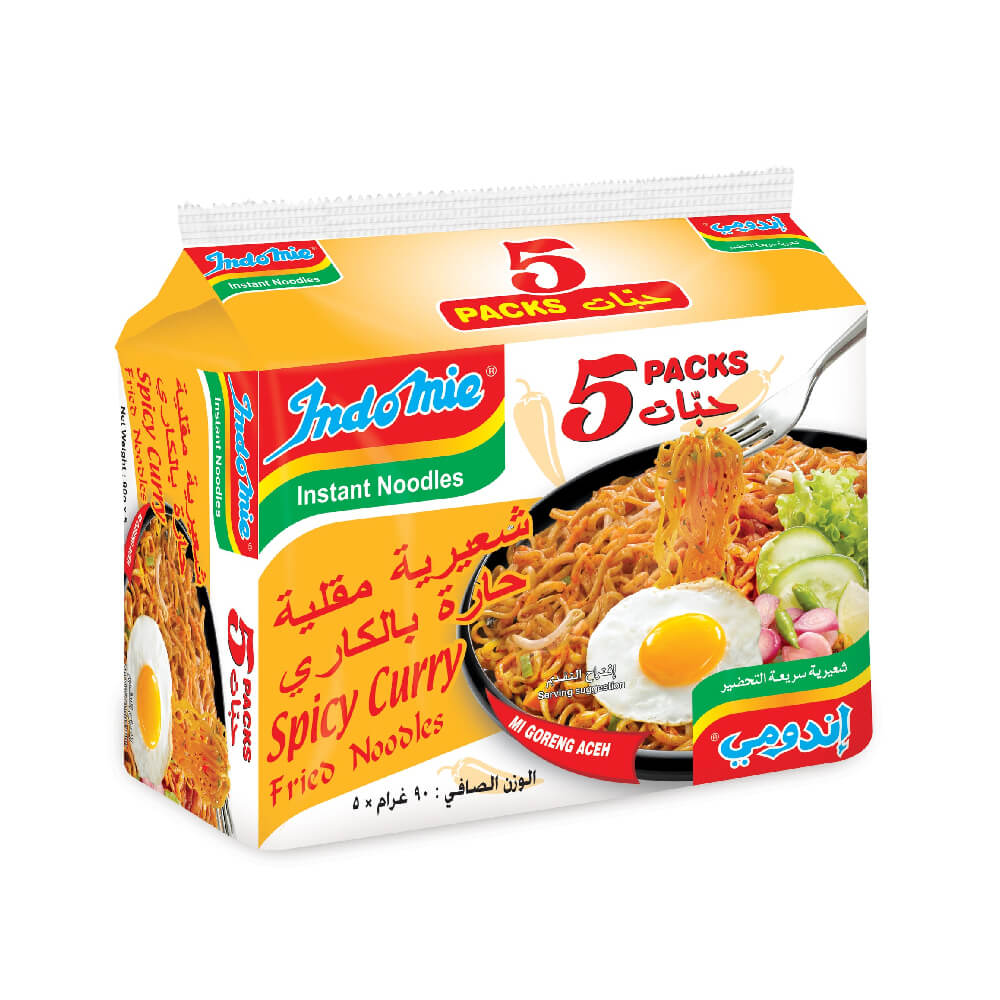 Indomie Noodles Fried Spicy Curry 90Gx10