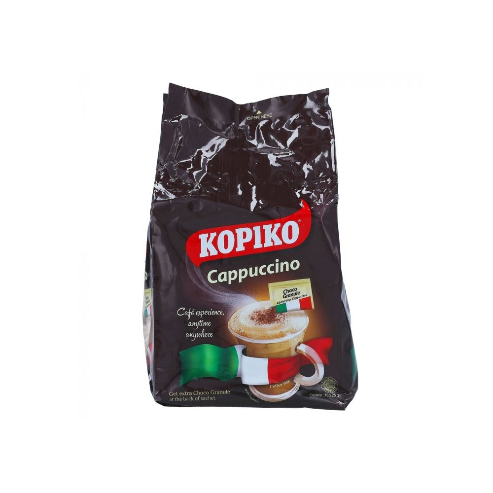 Kopiko Cappuccino 3in1 Coffee 10x25gm