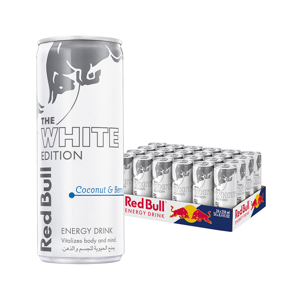 Red Bull Energy Drink White Edition 250mlx24