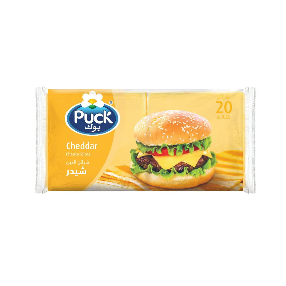 Puck Slices Cheddar 400gm