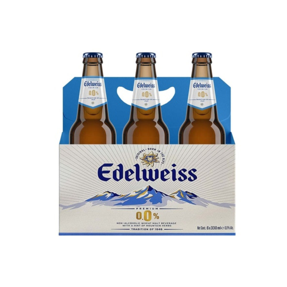 Edelweiss 0.0% Non-Alcoholic Malt Beverage 6x330ml