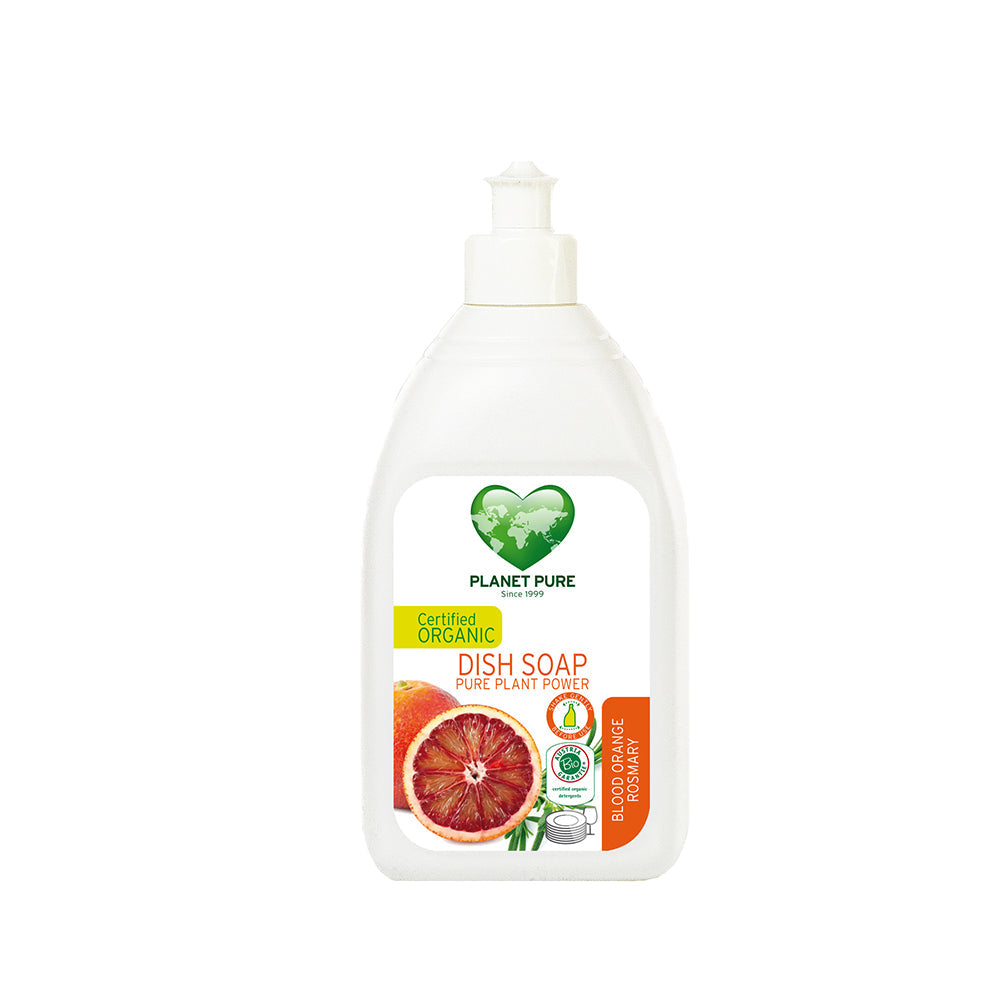 PP Cert Org Dish Soap Blood Orange 510ml