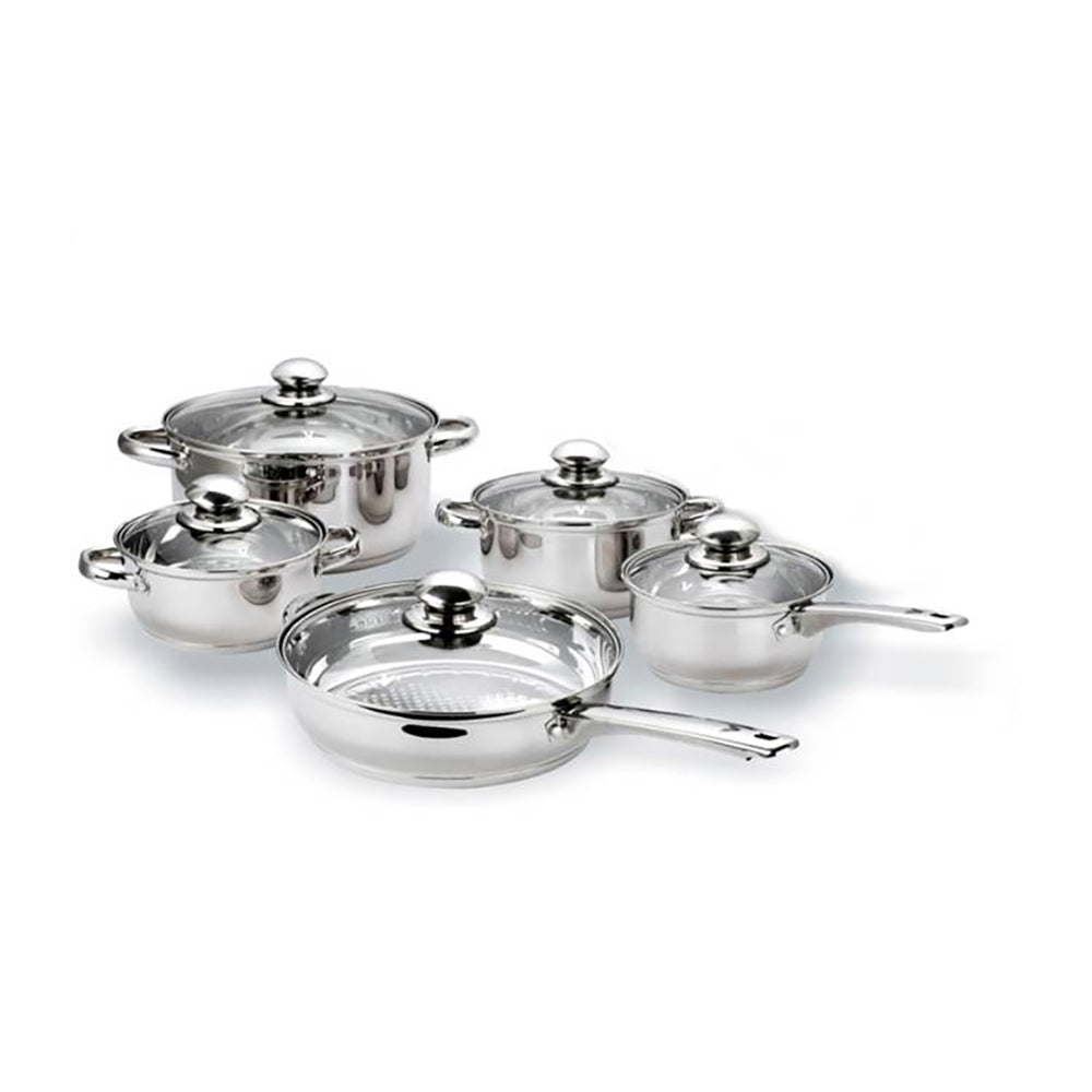 Wilson Stainless Steel Cooking Set Heavy Duty High Quality Polish 12s