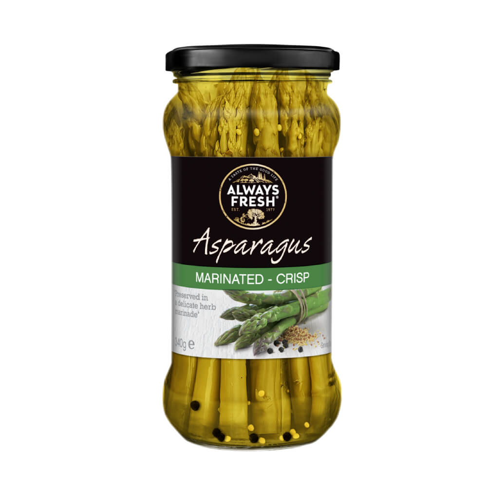 Always Fresh Marinated Crisp Asparagus 340gm