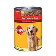 Pedigree Beef Chunks in Gravy 400G