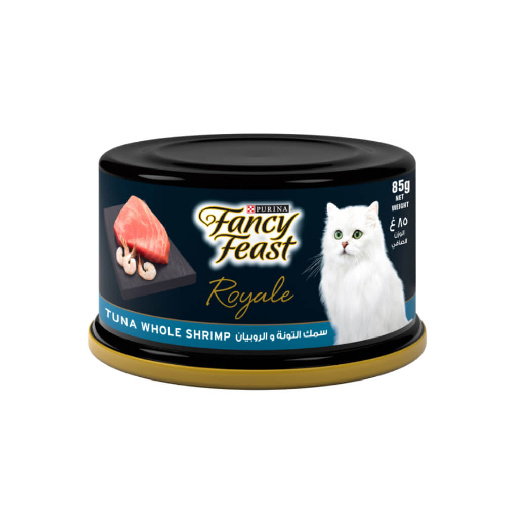 Purina Fancy Feast Royale Tuna Shrimp Cat Wet Food 85gm