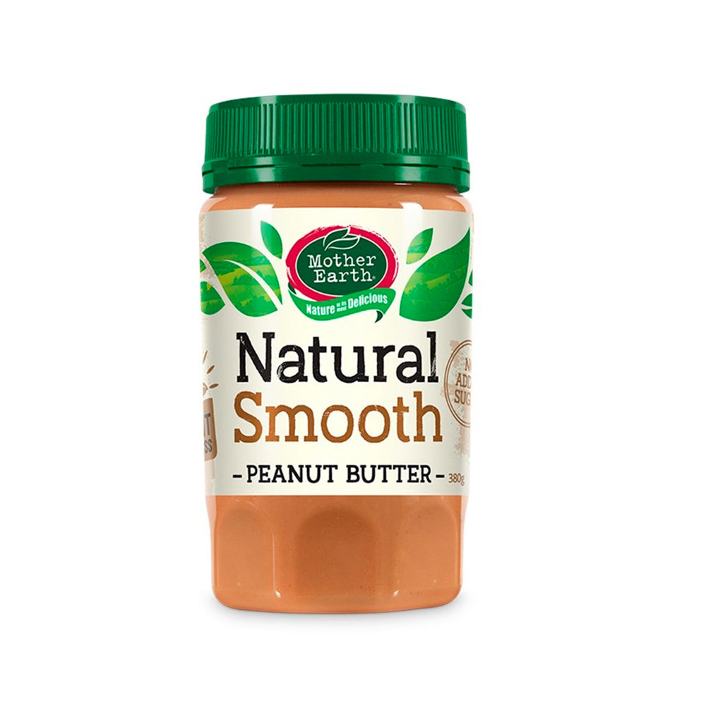 Mother Earth Peanut Butter Smooth Natural 380G
