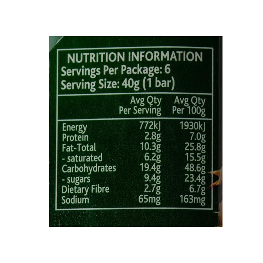 Mother Earth Oaty Slices Anzac Bars 240G