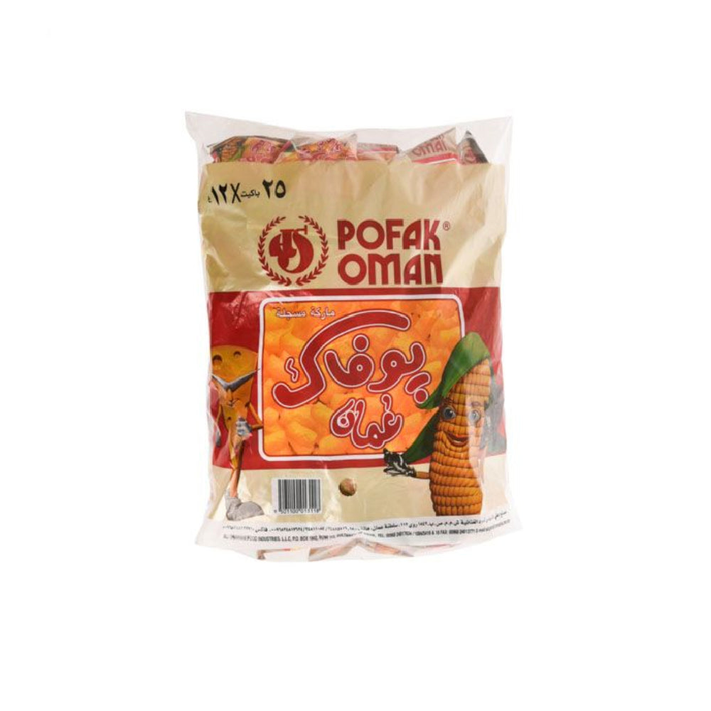 Oman Pofak Potato Chips 12GmX25S
