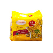 NuReen Curry Flavour Instant Noodles 70g 4+1 Free