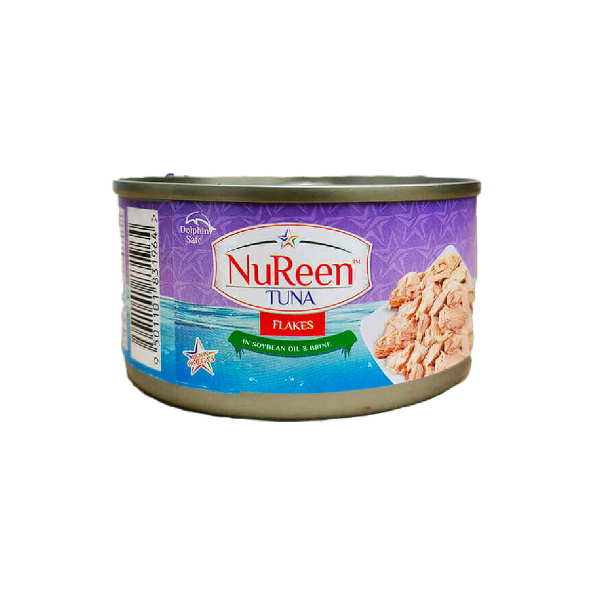 NuReen Tuna Flakes In Soybean Oil & Brine 170g