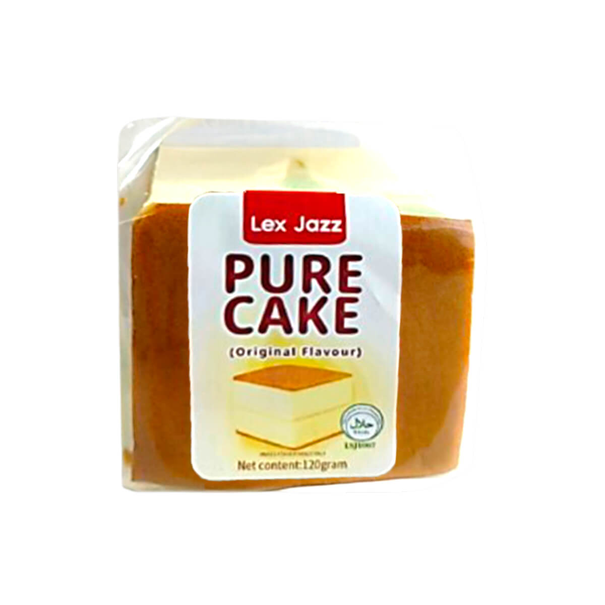 Lex Jazz Square Pure Original Flavour Cake 120g