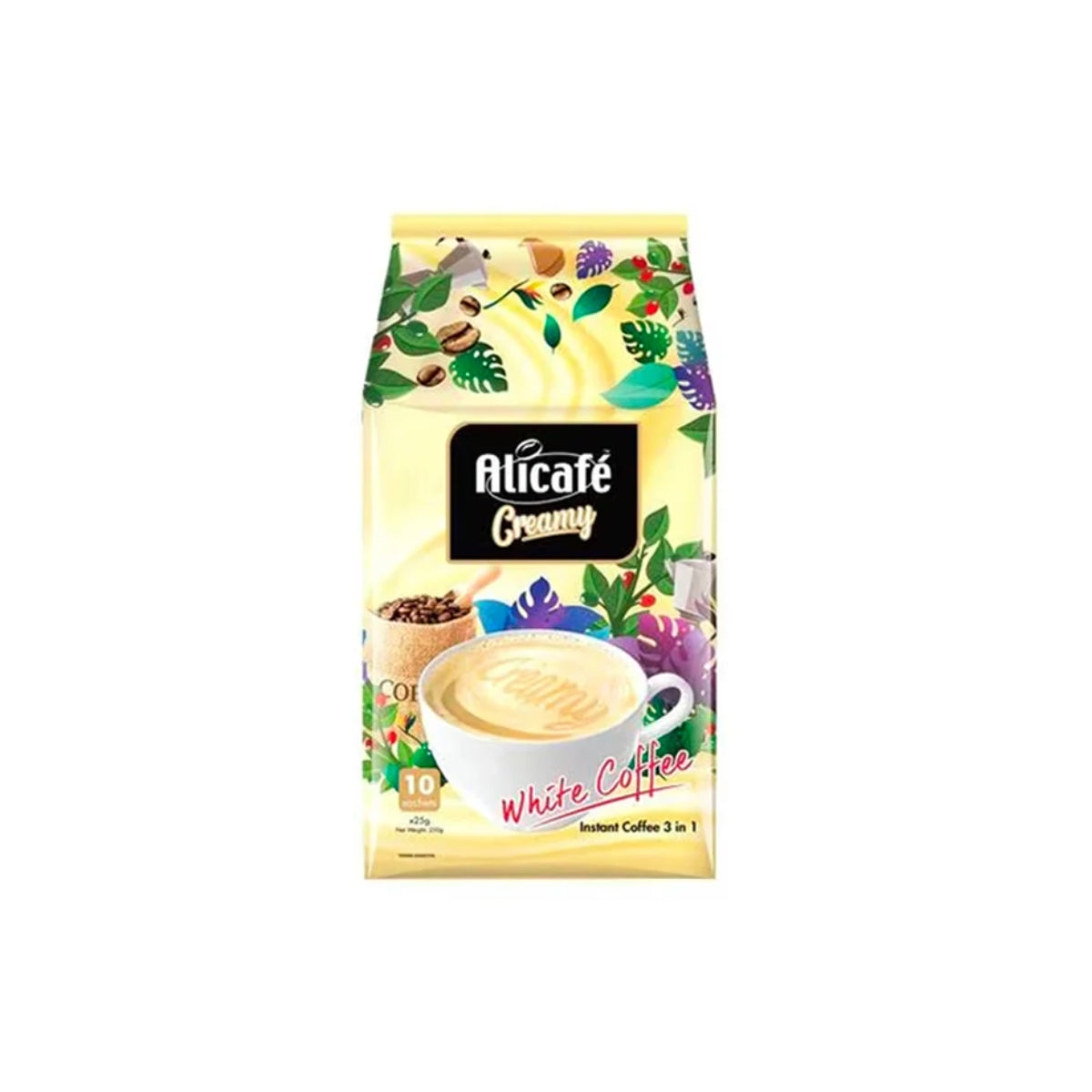 Alicafe 3in1 Creamy White Coffee 10x25g