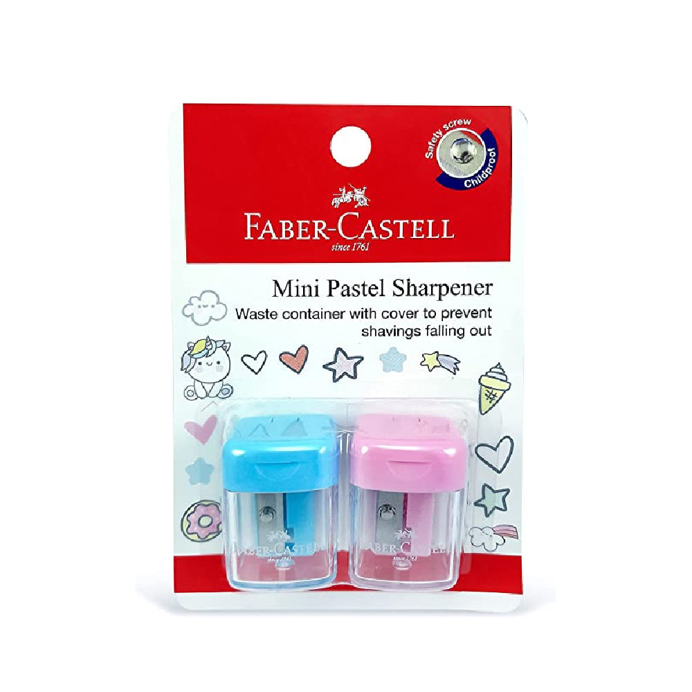 Faber-Castell Mini Sharpener 2Pieces Blister Pack