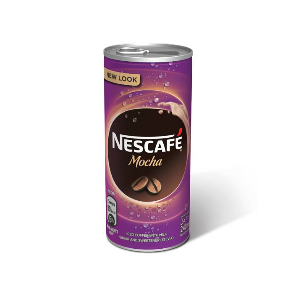 Nescafe RTD Mocha Chilled Coffee Can 240ml